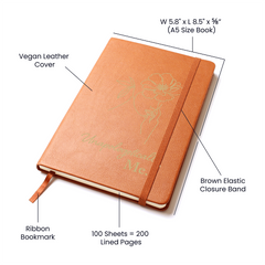 Unapologetically Me - Leather Journal
